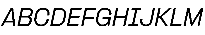 Formula Normal Variable Regular 4 Font UPPERCASE