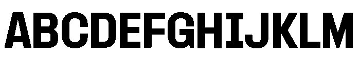Formula Semi Condensed Black 2 Font UPPERCASE