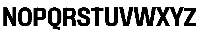 Formula Semi Condensed Black 2 Font UPPERCASE