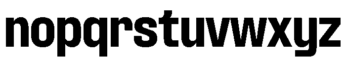 Formula Semi Condensed Black 2 Font LOWERCASE
