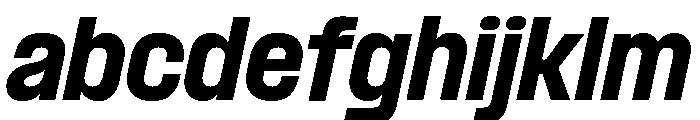 Formula Semi Condensed Black Italic 2 FONT