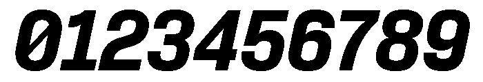 Formula Semi Condensed Black Italic Font OTHER CHARS