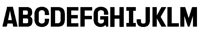 Formula Semi Condensed Black Font UPPERCASE