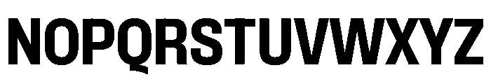 Formula Semi Condensed Black Font UPPERCASE