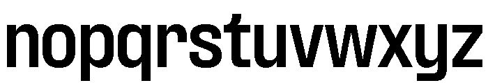 Formula Semi Condensed Bold 2 Font LOWERCASE