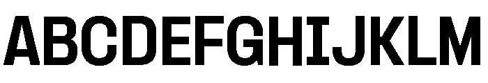 Formula Semi Condensed Extrabold 2 Font UPPERCASE