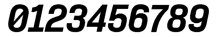 Formula Semi Condensed Extrabold Italic 2 Font OTHER CHARS