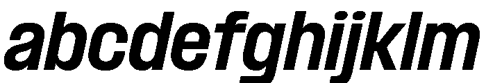 Formula Semi Condensed Extrabold Italic 2 FONT