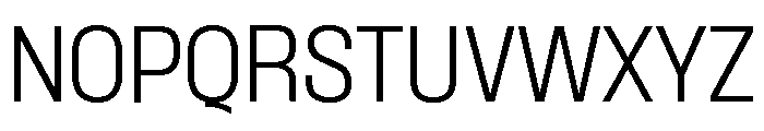 Formula Semi Condensed Light 2 Font UPPERCASE