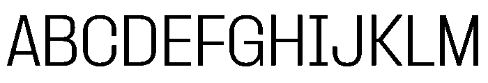 Formula Semi Condensed Light Font UPPERCASE