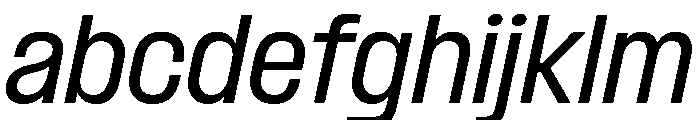 Formula Semi Condensed Medium Italic 2 FONT