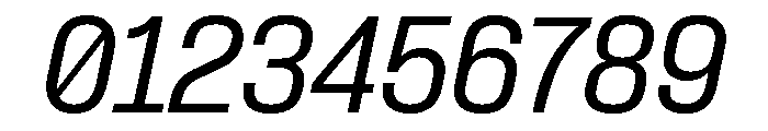 Formula Semi Condensed Regular Italic Font OTHER CHARS