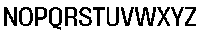 Formula Semi Condensed Semibold 2 Font UPPERCASE