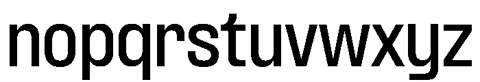 Formula Semi Condensed Semibold 2 Font LOWERCASE