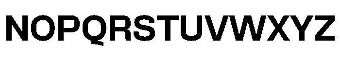Formula Semi Extended Black 2 Font UPPERCASE