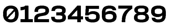 Formula Semi Extended Black Font OTHER CHARS