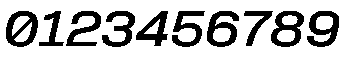 Formula Semi Extended Bold Italic 2 Font OTHER CHARS