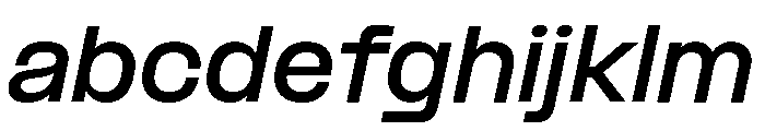 Formula Semi Extended Bold Italic FONT