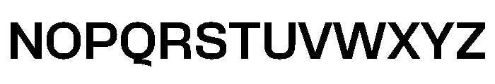 Formula Semi Extended Extrabold 2 Font UPPERCASE