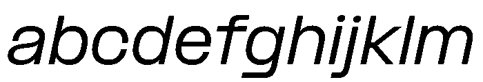 Formula Semi Extended Medium Italic 2 FONT