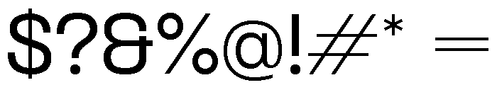 Formula Semi Extended Medium Font OTHER CHARS