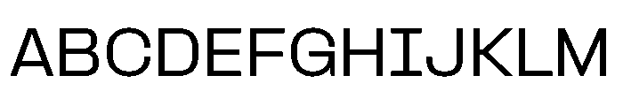 Formula Semi Extended Medium Font UPPERCASE