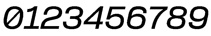 Formula Semi Extended Semibold Italic Font OTHER CHARS