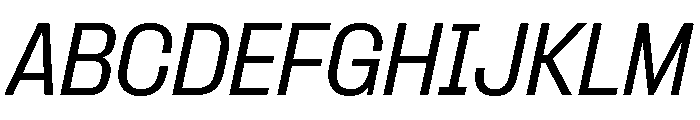 Formula SemiCondensed Variable Regular 2 Font UPPERCASE