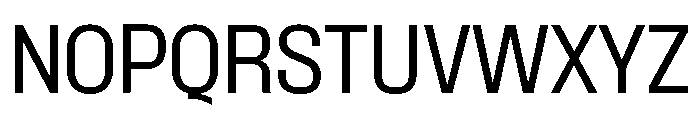 Formula SemiCondensed Variable Regular 3 Font UPPERCASE