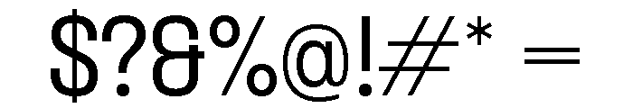 Formula SemiCondensed Variable Regular Font OTHER CHARS