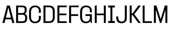 Formula SemiCondensed Variable Regular Font UPPERCASE