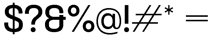 Formula Semibold Font OTHER CHARS