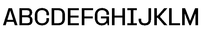 Formula Semibold Font UPPERCASE