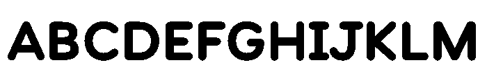 Formulate Bold Font UPPERCASE