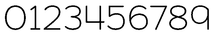 Formulate Light Font OTHER CHARS