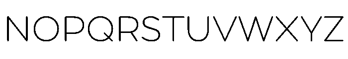 Formulate Light Font UPPERCASE