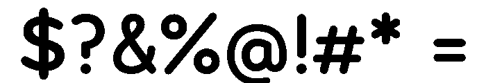 Formulate Medium Font OTHER CHARS