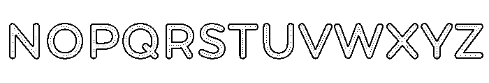 FormulateDecor BoldDots Font UPPERCASE