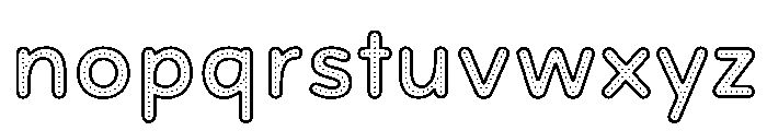 FormulateDecor BoldDots Font LOWERCASE