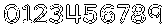 FormulateDecor BoldInline Font OTHER CHARS