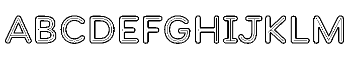 FormulateDecor BoldInline Font UPPERCASE