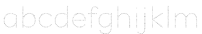 FormulateDecor Dots FONT
