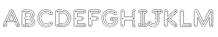 FormulateDecor LightArrows Font UPPERCASE
