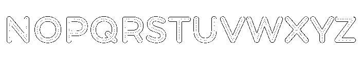 FormulateDecor LightDots Font UPPERCASE