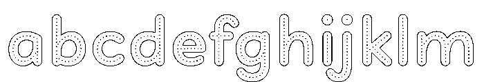 FormulateDecor LightDots FONT