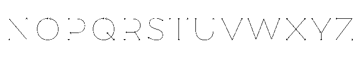 FormulateLayer Arrows Font UPPERCASE