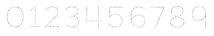 FormulateLayer InlineDots Font OTHER CHARS