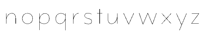 FormulateLayer Inline Font LOWERCASE