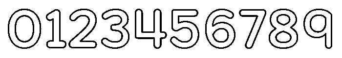 FormulateLayer OutlineBold Font OTHER CHARS