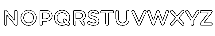FormulateLayer OutlineBold Font UPPERCASE